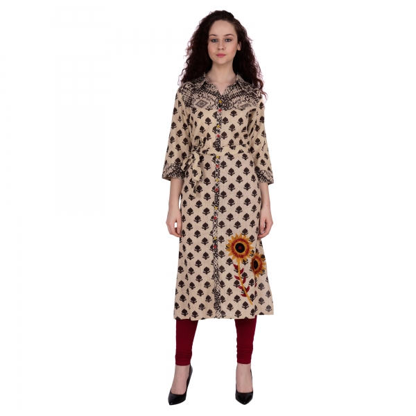 Designer Printed Kurta